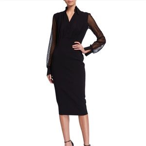 Chaira Boni La Petite Robe Tuxedo Dress in Black